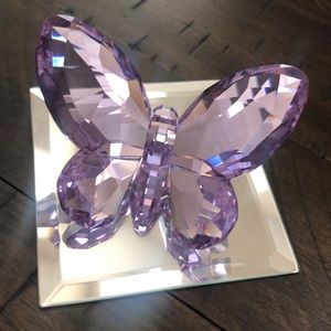 Swarovski crystal butterfly